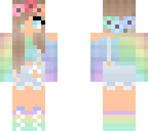 rainbow girl