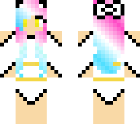 angel girl with a bow