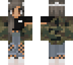 camo girl