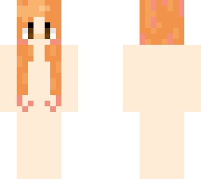 pretty orange - haired girl