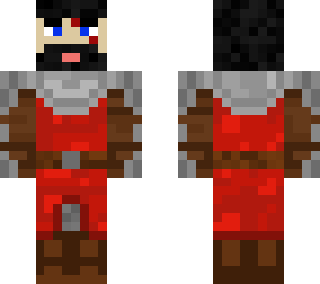 red knight without helmet
