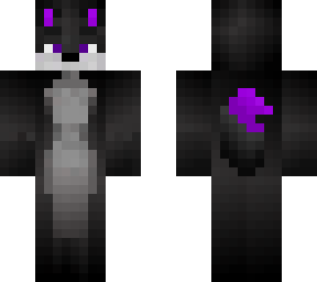 silver fox (colored ears, tale and eyes)