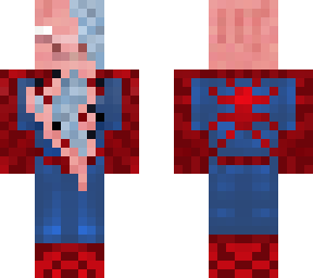 strange halloween skin made in 30 minutes