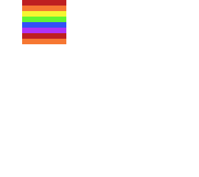 weird rainbow guy thing