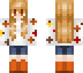 autumn leaves girl