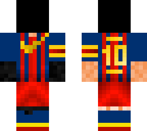 blacked out messi