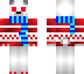 evil christmas polarbear edit