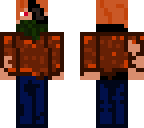 man with torn poncho