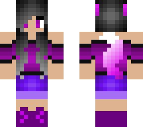 purple night wolf