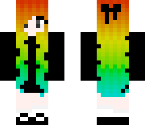 rainbow girl