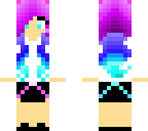 rainbow hair