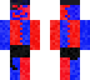 red blue