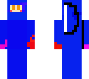 blue bow ninja