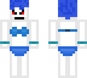 blue person