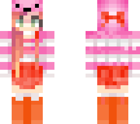 flamingo girl