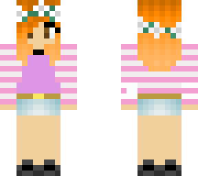 orange hair