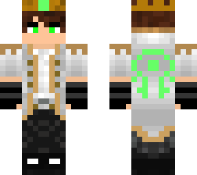 prince green eye and crown crystal edit