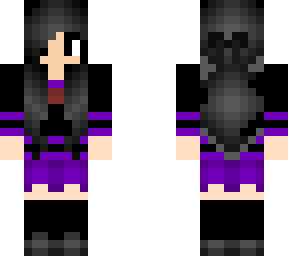 black and purple yandre