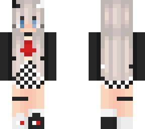 checkered devil girl - devilish