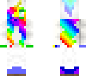 rainbow girl