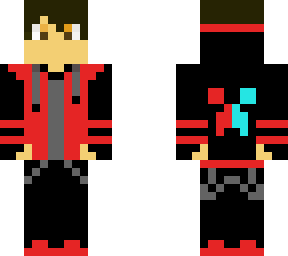 red ninja hoodie m+m