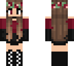 black &red girl