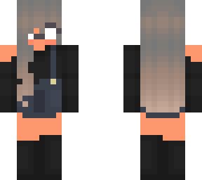 black overalls
