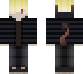 blond edgy demon