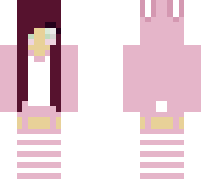 cute skin two different outfits in outer layer and normal layer :)