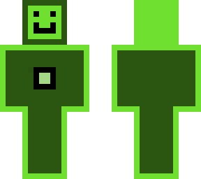 happy green guy
