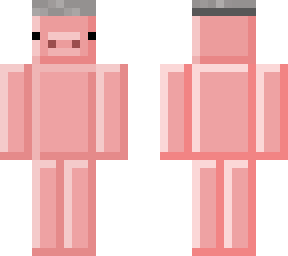 pig with a hat