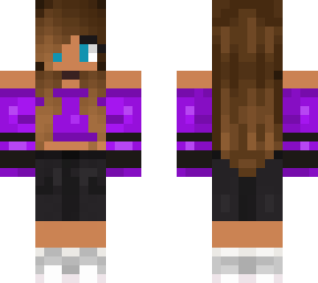 purple shirt girl