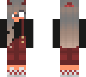 red overalls