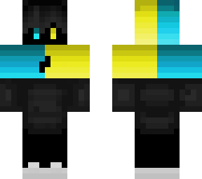 yellow and blue tryhard skin for friend fixed