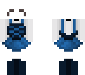 blue gothic dress