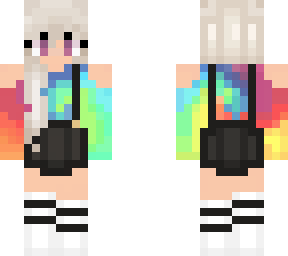 cute rainbow girl