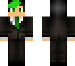 green bussiness man