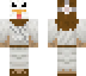 jesus with chicken mask
