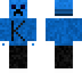 kyle the blue gaming creeper