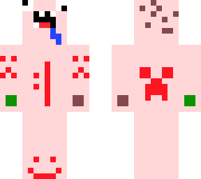 nub with red faces