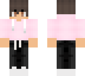 pink hoodie with adidas pants