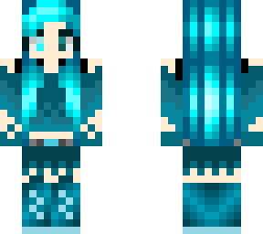 aqua girl skin