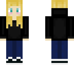 basic blonde girl skin