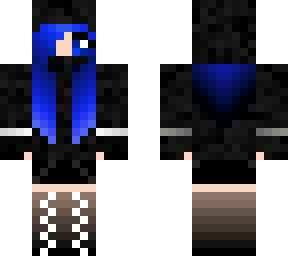 blue assassin girl
