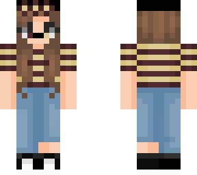 minecraft cutesie w/ matching hat (edit)