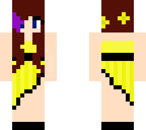 yellow dress