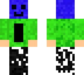 blue skin