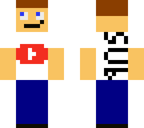 boy with youtube shirt