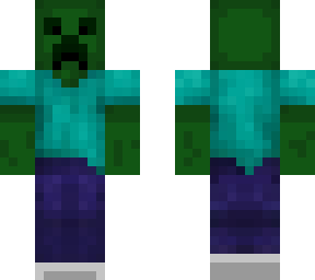 creeper steve (detailed)