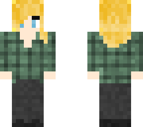 plaid girl